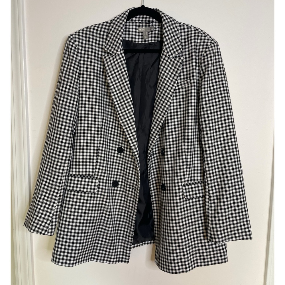 ASOS Gingham Blazer
